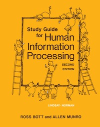 Imagen de portada: Study Guide for Human Information Processing 9780124509627
