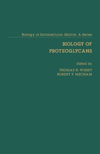 表紙画像: Biology of Proteoglycans 9780127506500