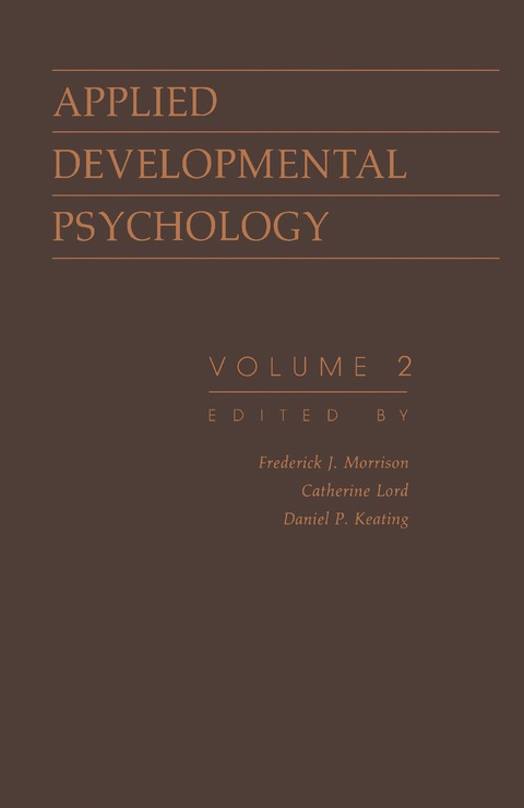 Applied Developmental Psychology: Volume 2 - FULL INSTANT DOWNLOAD | PDF DOCX EPUB