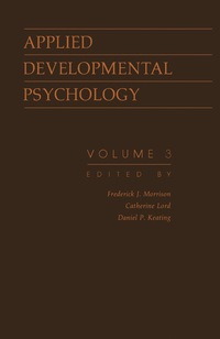 صورة الغلاف: Psychological Development in Infancy 9780120412037