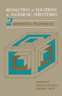 Cover image: Rewriting Techniques 9780120463718
