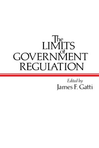 Cover image: The Limits of Government Regulation 9780122776229