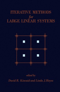 Cover image: Iterative Methods for Large Linear Systems 9780124074750