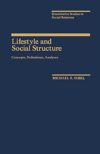Cover image: Lifestyle and Social Structure 9780126542806