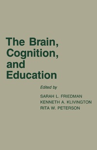 Cover image: The Brain, Cognition, and Education 9780122683305