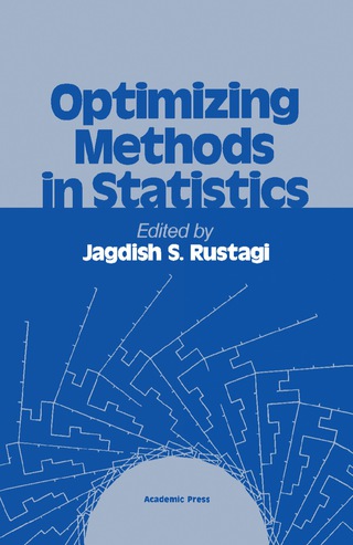 Cover image: Optimizing Methods in Statistics 9780126045505