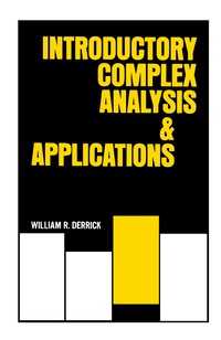 Cover image: Introductory Complex and Analysis Applications 9780122099502