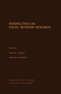 表紙画像: Perspectives on Social Network Research 9780123525505
