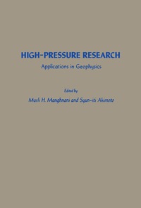 Immagine di copertina: High-Pressure Research 9780124687509