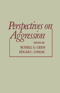 صورة الغلاف: Perspectives on Aggression 9780122788505