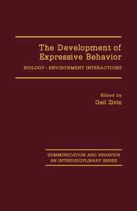 Cover image: The Development of Expressive Behavior 9780127817804