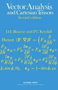 表紙画像: Vector Analysis and Cartesian Tensors 2nd edition 9780121190507