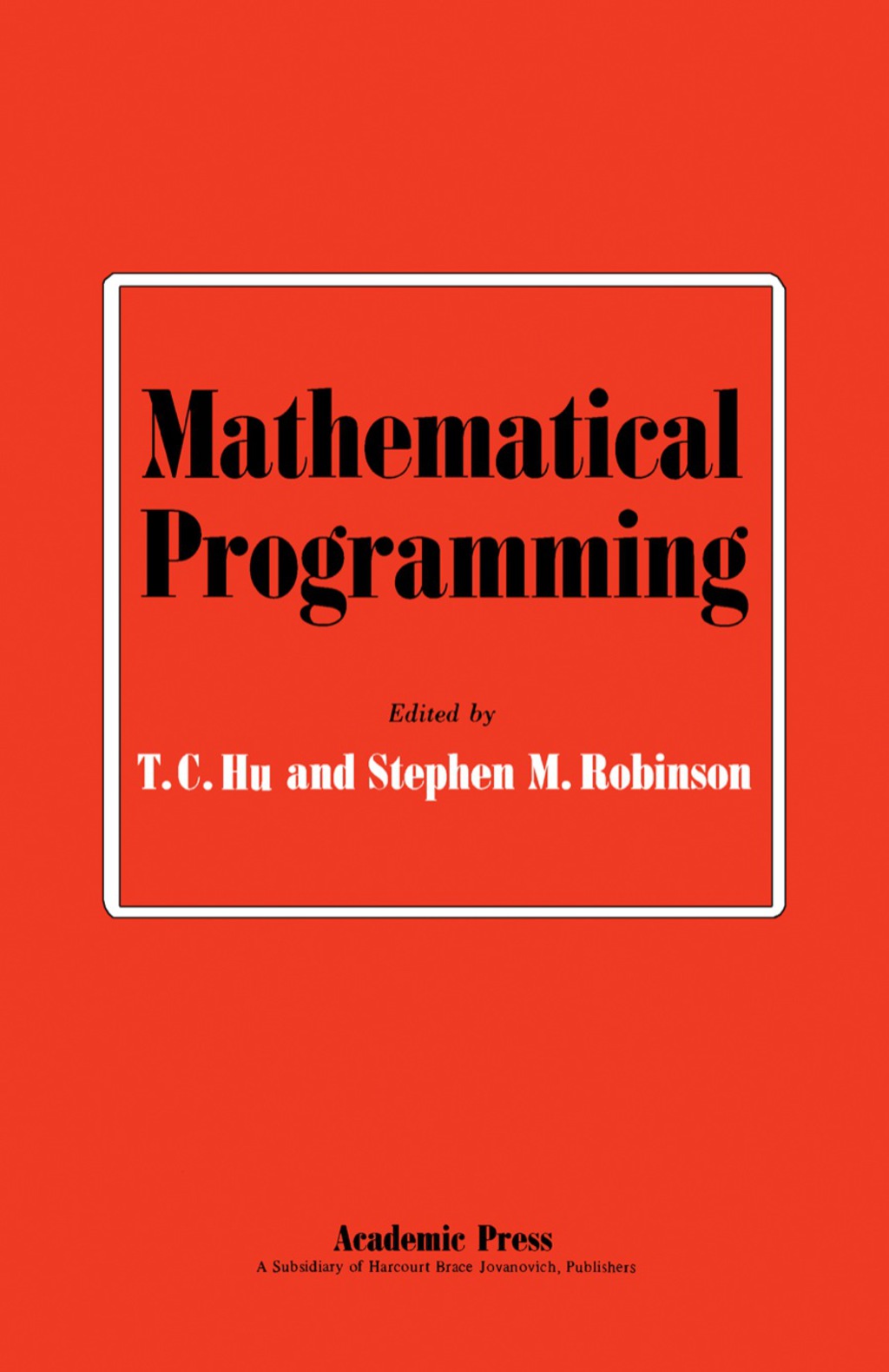 Mathematical Programming (eBook)