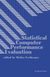 Imagen de portada: Statistical Computer Performance Evaluation 9780122669507