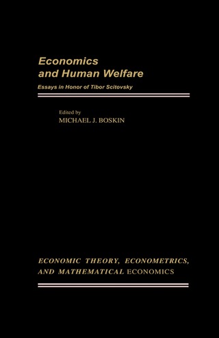 Cover image: Economics and Human Welfare 9780121188504