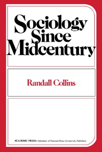 Omslagafbeelding: Sociology Since Midcentury 9780121813406