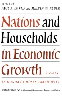 表紙画像: Nations and Households in Economic Growth 9780122050503
