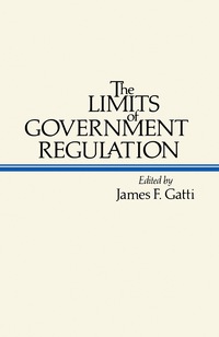 Omslagafbeelding: The Limits of Government Regulation 9780122776205