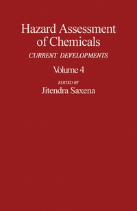 Cover image: Hazard Assessment of Chemicals 9780123124043