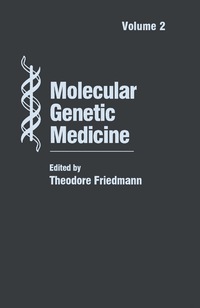 صورة الغلاف: Molecular Genetic Medicine 9780124620025