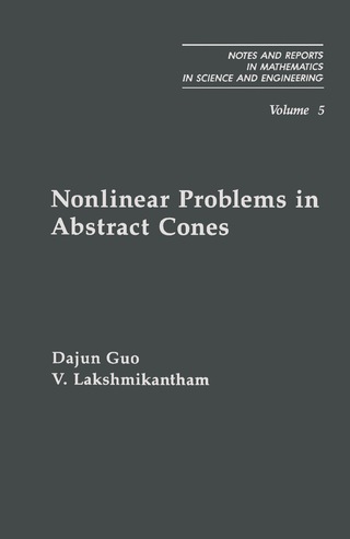表紙画像: Nonlinear Problems in Abstract Cones 9780122934759