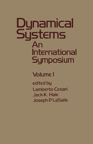 Imagen de portada: Dynamical Systems 9780121649012