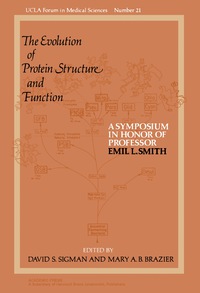 Immagine di copertina: The Evolution of Protein Structure and Function 9780126431506