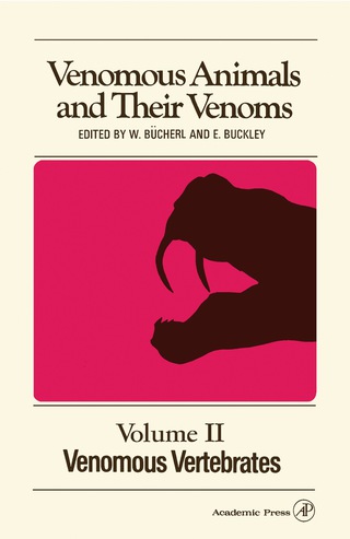 Cover image: Venomous Animals and Their Venoms 9780121389024