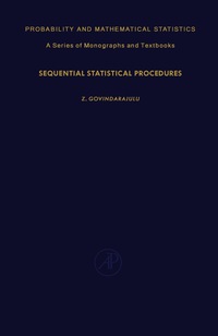 Immagine di copertina: Sequential Statistical Procedures 9780122942501