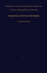 Omslagafbeelding: Sequential Statistical Procedures 9780122942501