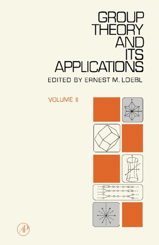 Cover image: Group Theory and Its Applications 9780124551527