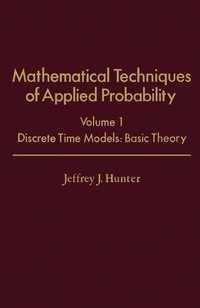 Imagen de portada: Mathematical Techniques of Applied Probability 9780123618016