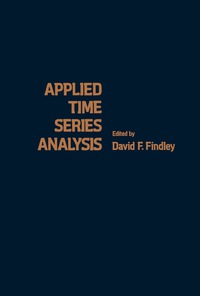 Cover image: Applied Time Series Analysis 9780122572500