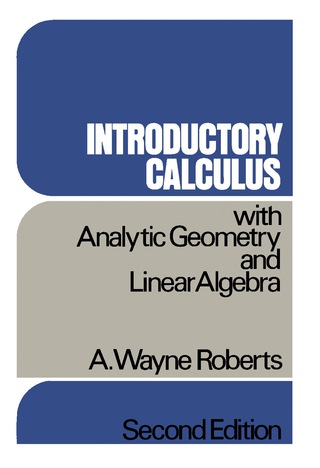 Cover image: Introductory Calculus 2nd edition 9780125897563