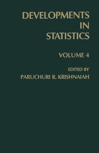 Imagen de portada: Developments in Statistics 9780124266049