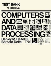 Immagine di copertina: Test Bank to Accompany Computers Data and Processing 9780122090233