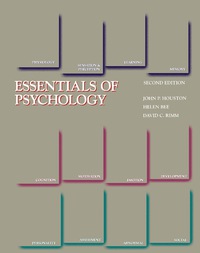 表紙画像: Essentials of Psychology 2nd edition 9780125739467
