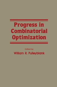 Imagen de portada: Progress in Combinatorial Optimization 9780125667807