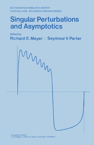 Cover image: Singular Perturbations and Asymptotics 9780124932609