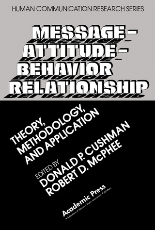 Imagen de portada: Message—Attitude—Behavior Relationship 9780121997601