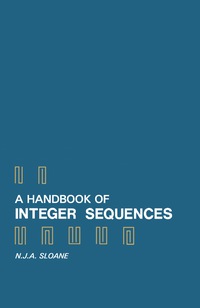 Omslagafbeelding: A Handbook of Integer Sequences 9780126485509