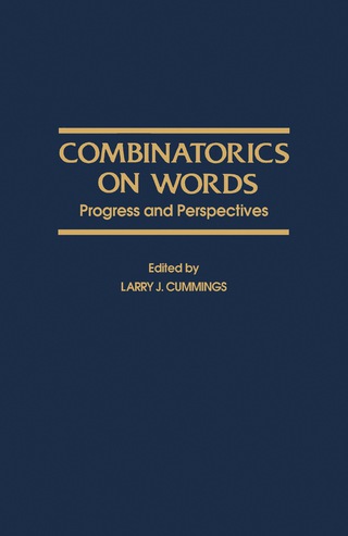 Imagen de portada: Combinatorics on Words 9780121988203