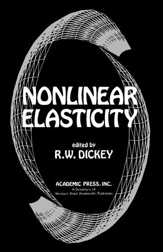 Cover image: Nonlinear Elasticity 9780122151507