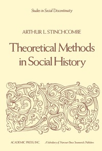 Immagine di copertina: Theoretical Methods in Social History 9780126722505