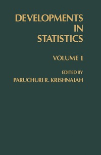 Cover image: Developments in Statistics 9780124266018