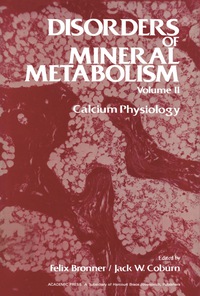 Omslagafbeelding: Disorders of Mineral Metabolism 9780121353025