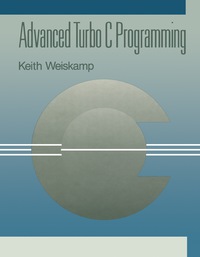 Immagine di copertina: Advanced Turbo C Programming 9780127426891