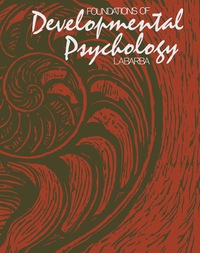 Imagen de portada: Foundations of Developmental Psychology 9780124323506