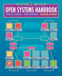 Omslagafbeelding: Open Systems Handbook 2nd edition 9780126438703