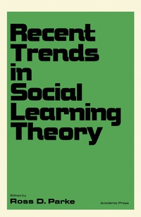 صورة الغلاف: Recent Trends in Social Learning Theory 9780125450508
